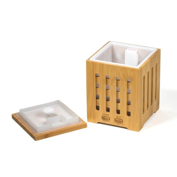 Pirâmide de Orgonite com Olho de Tigre - Cubo