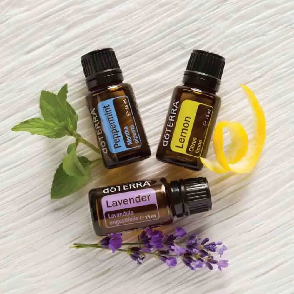 Kit introdutório de óleos essenciais doTERRA