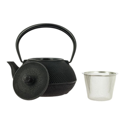 Chaleira Japonesa de ferro fundido Iwachu Arare preta - 900 ml