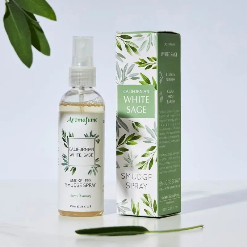 Ambientador Natural de Sálvia Branca em spray