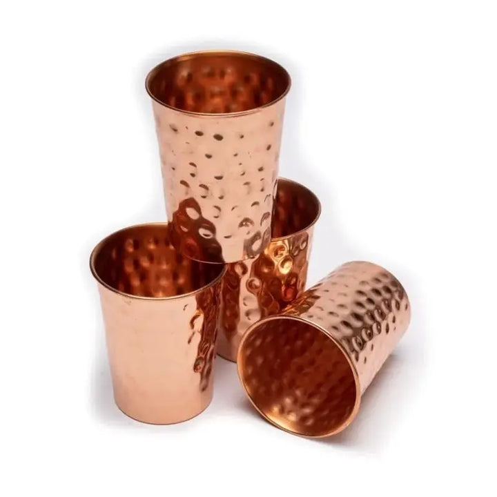 Copo de Cobre martelado - 250 ml