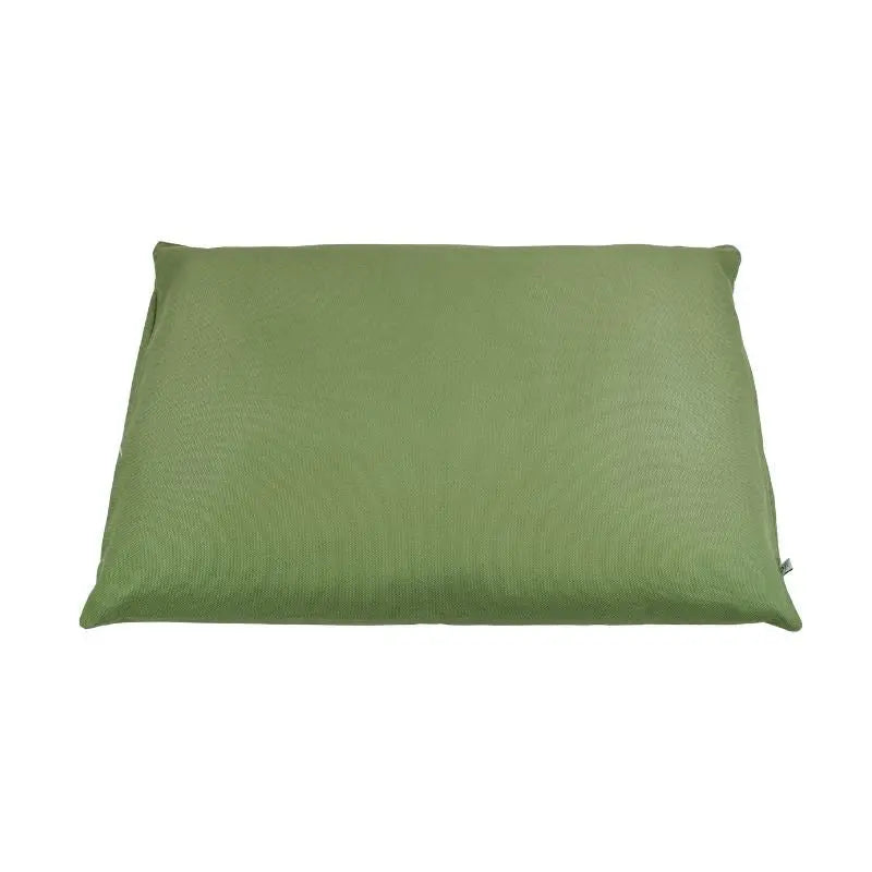 Zabuton na cor verde para apoio e conforto na meditação