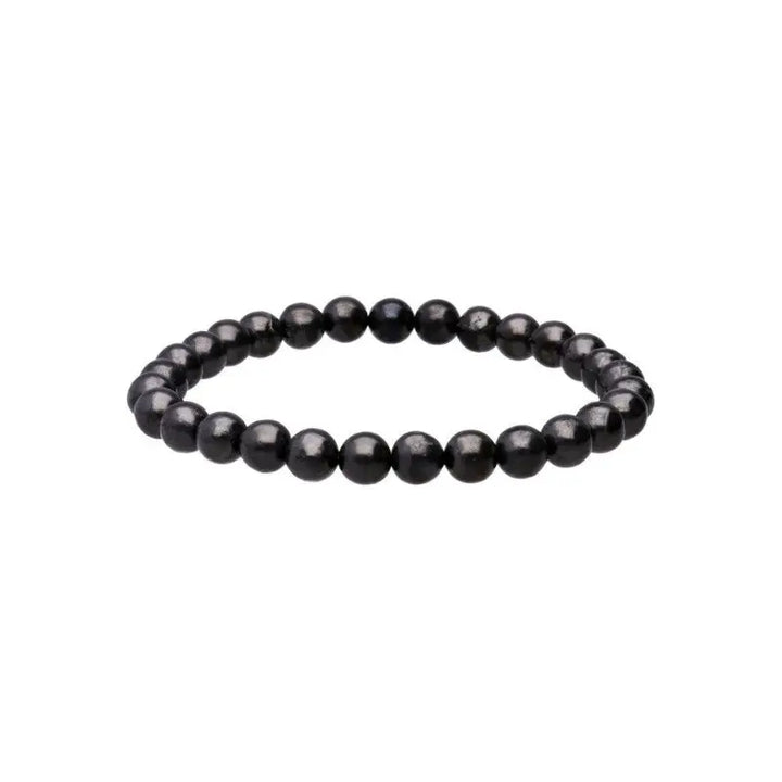 Pulseira com pedras de shungite natural