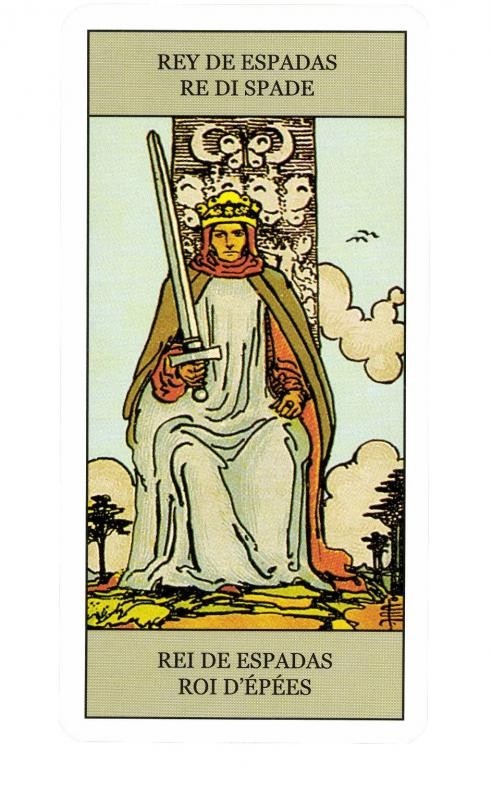 Tarot Rider Waite Universal Azul (Tarocchi Universali)