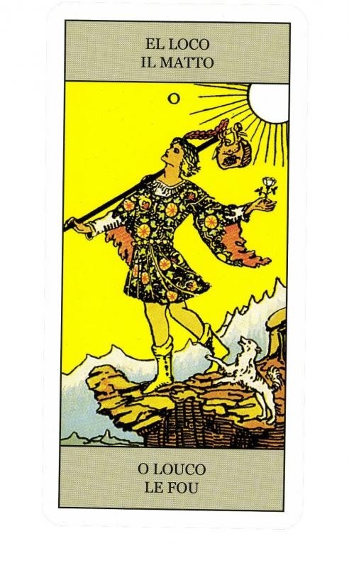 Tarot Rider Waite Universal Azul (Tarocchi Universali)