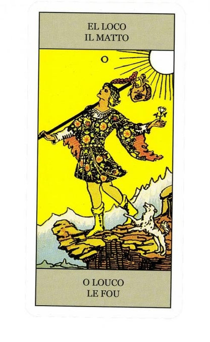 Tarot Rider Waite Universal Azul (Tarocchi Universali)