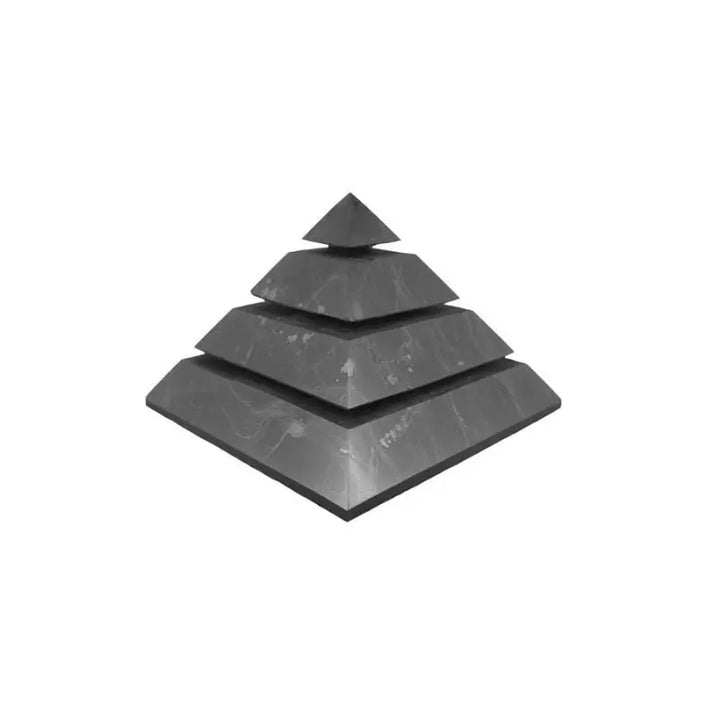 Pirâmide de Shungite natural Sakkara de 5 cm