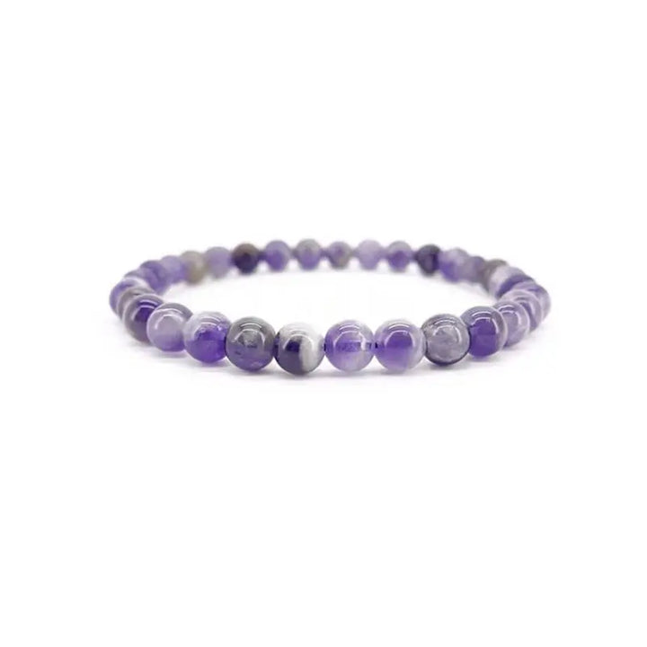 Pulseira de Ametista Chevron