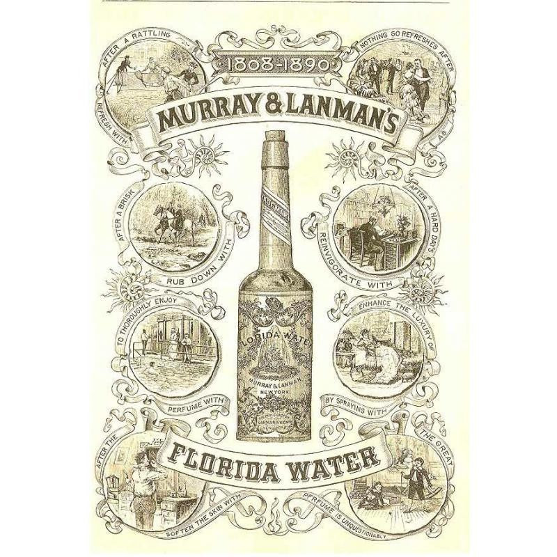Água Florida Murray & Lanman - Etiqueta Dourada - 270 ml