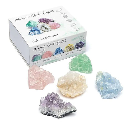 Conjunto de cristais - Equilíbrio, clareza e propósito