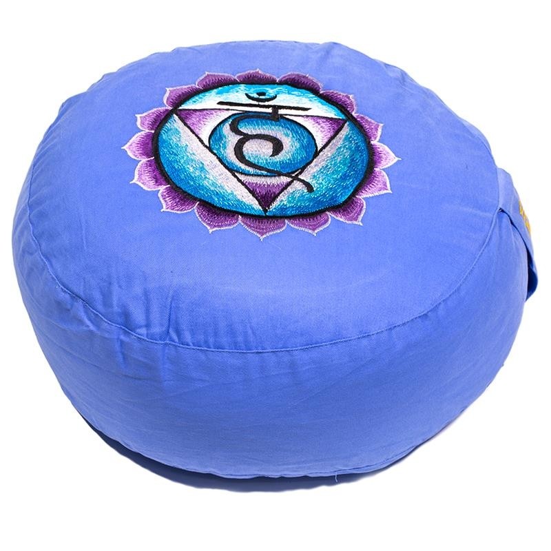 Kit de zafus bordados - 7 chakras