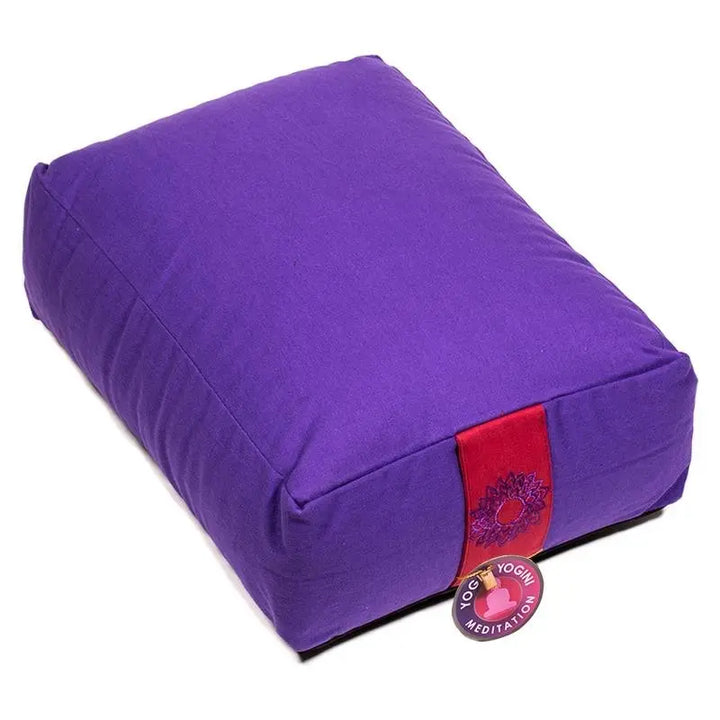 Kit de zafus retangulares - 7 chakras