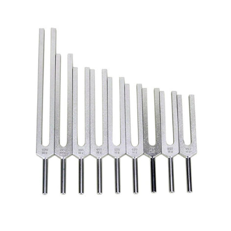 Kit de diapasões Solfeggio