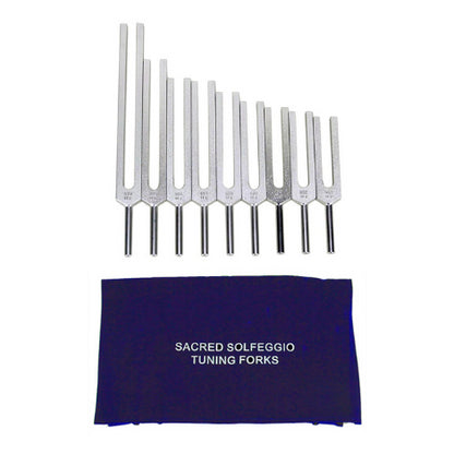 Kit de diapasões Solfeggio