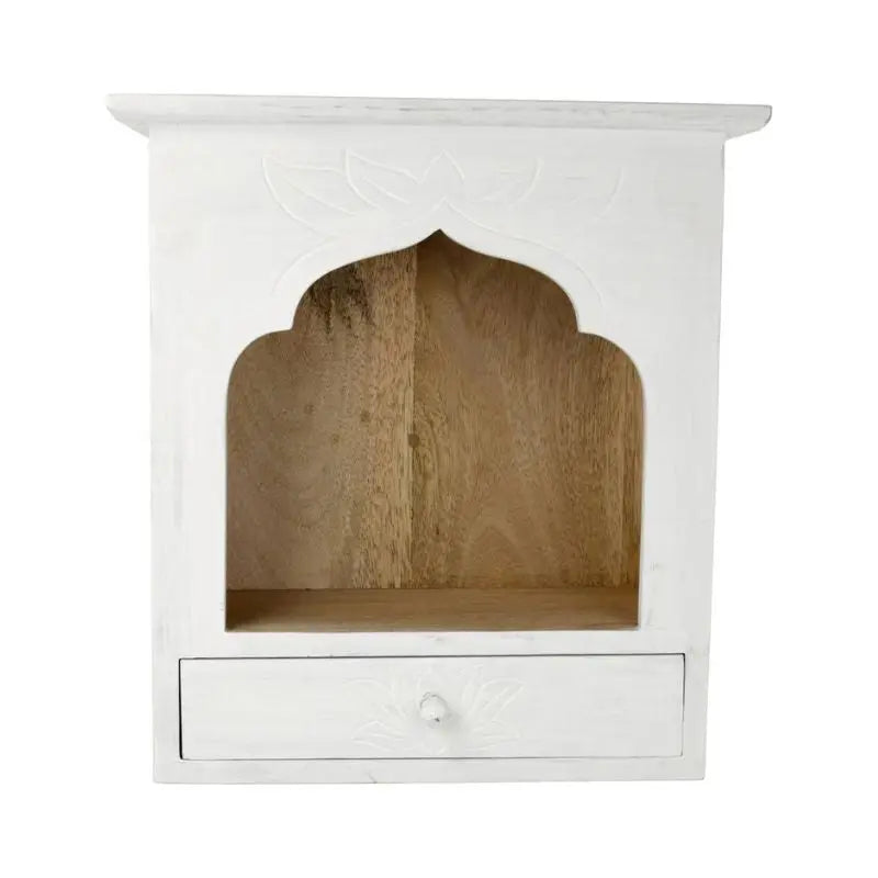 Altar madera de mango whitewash