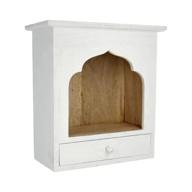 Altar madera de mango whitewash
