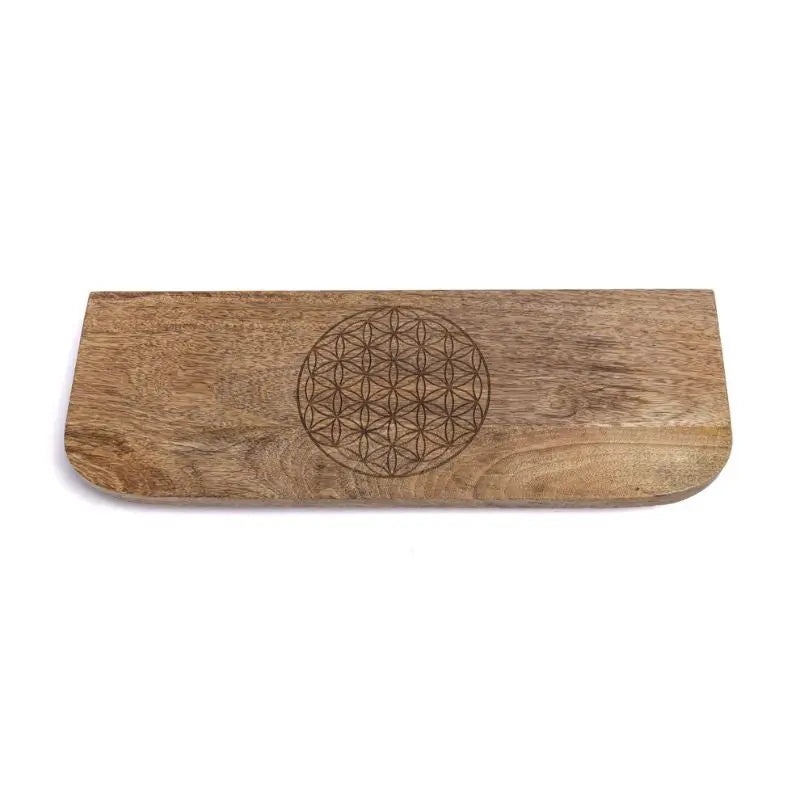 Banco para meditação flor da vida
