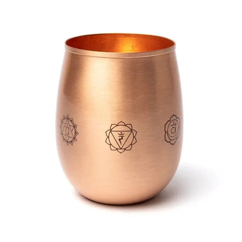 Copo de Cobre 350 ml - 7 chakras