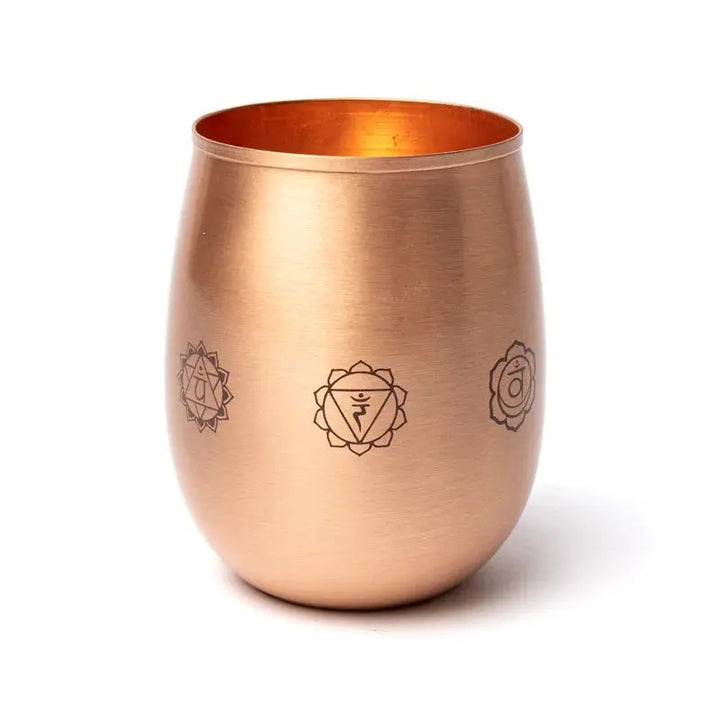 Copo de Cobre 350 ml - 7 chakras