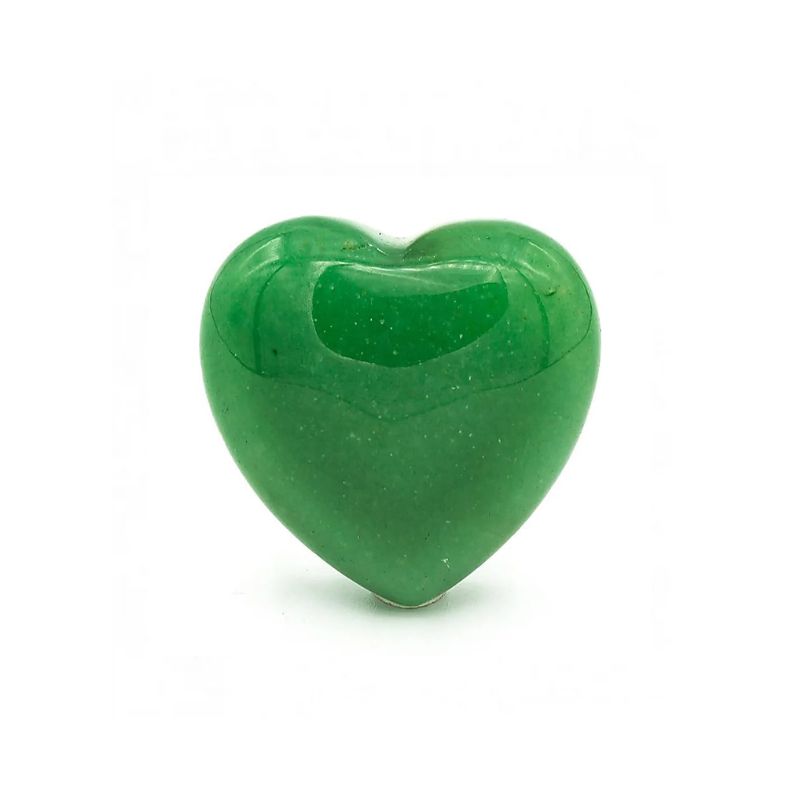 Coração de Quartzo Verde