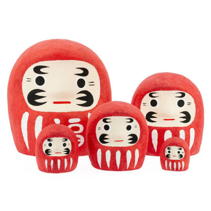 Daruma Matrioshka - conjunto de 5