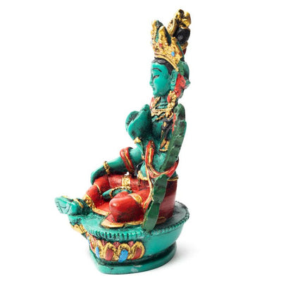 Estátua de Tara Verde - 15 cm