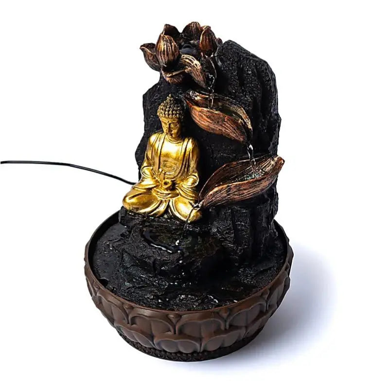 Fonte de Água - Flor de Lótus com Buda