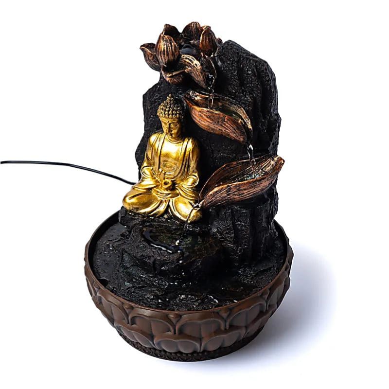 Fonte de Água - Flor de Lótus com Buda