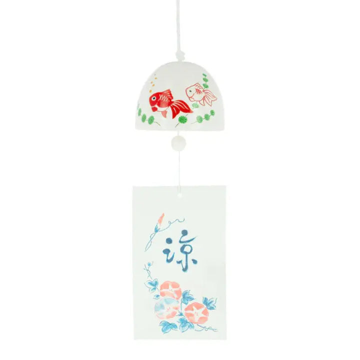 Furin Sino de Cerâmica Rankaku - Peixe Dourado
