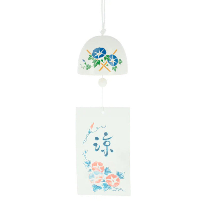 Furin Sino de Cerâmica Rankaku - Glória da Manhã