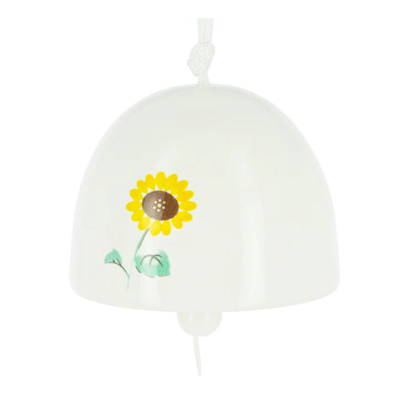 Furin Sino de Cerâmica Rankaku - Girassol