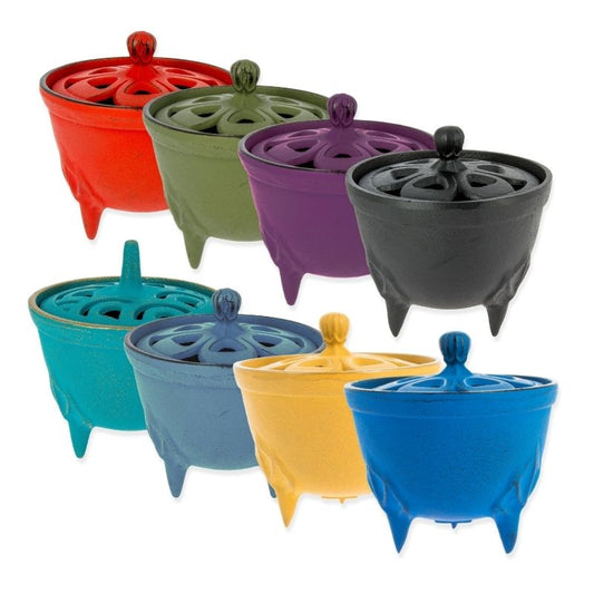 Incensário Japonês Bowl em ferro fundido