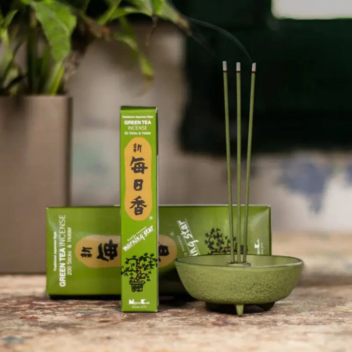 Incenso Japonês de Chá verde