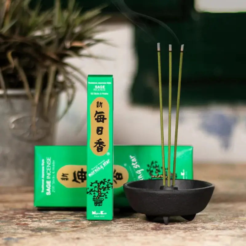 Incenso Japonês de Sálvia