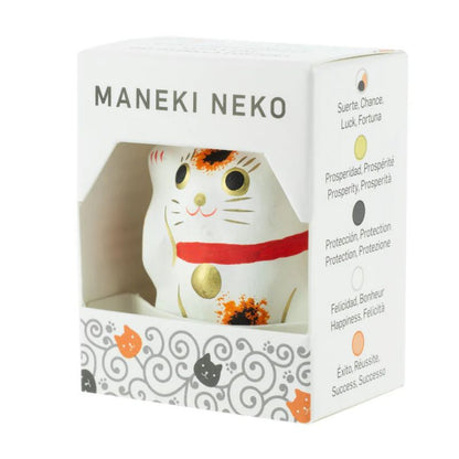 Maneki Neko - Tricolor (Calico) - Boa Sorte