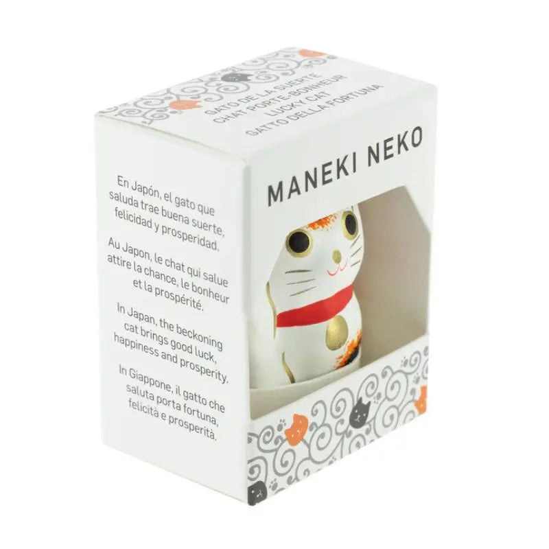 Maneki Neko - Tricolor (Calico) - Boa Sorte