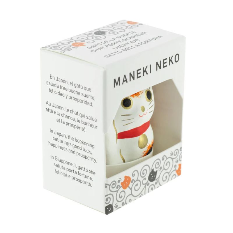 Maneki Neko - Tricolor (Calico) - Boa Sorte