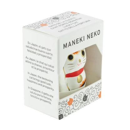 Maneki Neko - Tricolor (Calico) - Boa Sorte