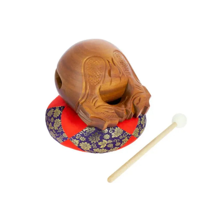 Mokugyo em Madeira - 21 cm