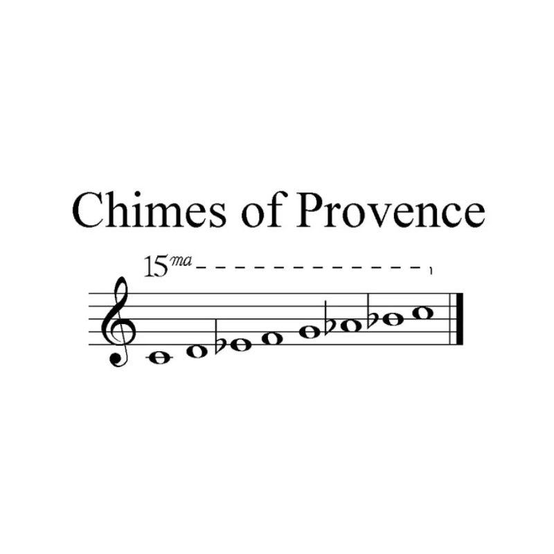 Sino dos ventos "Músicas do Mundo" Provença
