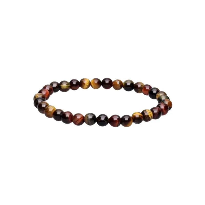 Pulseira Olhos da Sabedoria com olho de tigre, falcão e boi