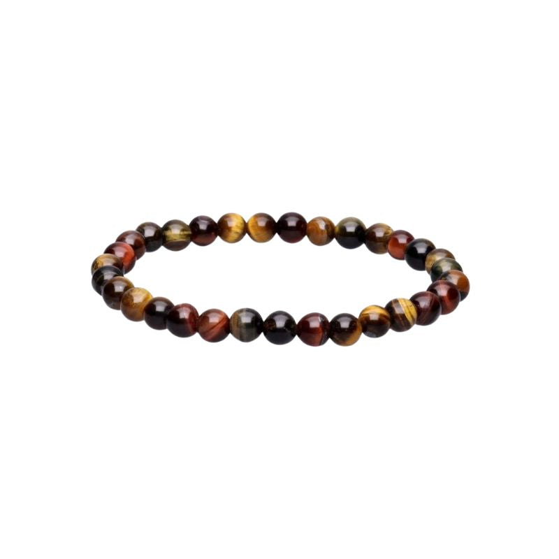 Pulseira Olhos da Sabedoria - Olho de tigre, falcão e boi