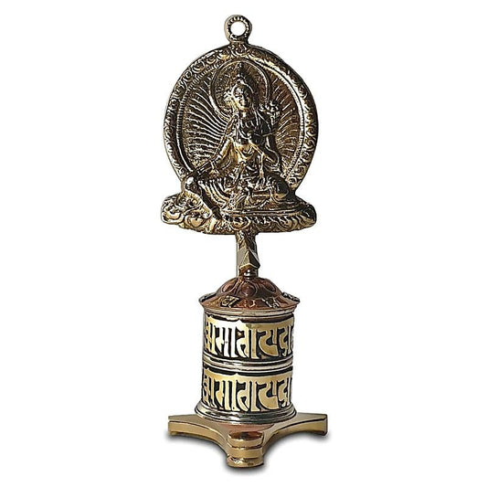 Roda de oração de mesa - Tara Verde