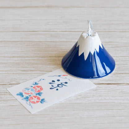 Sino de cerâmica Furin - Azul Fuji