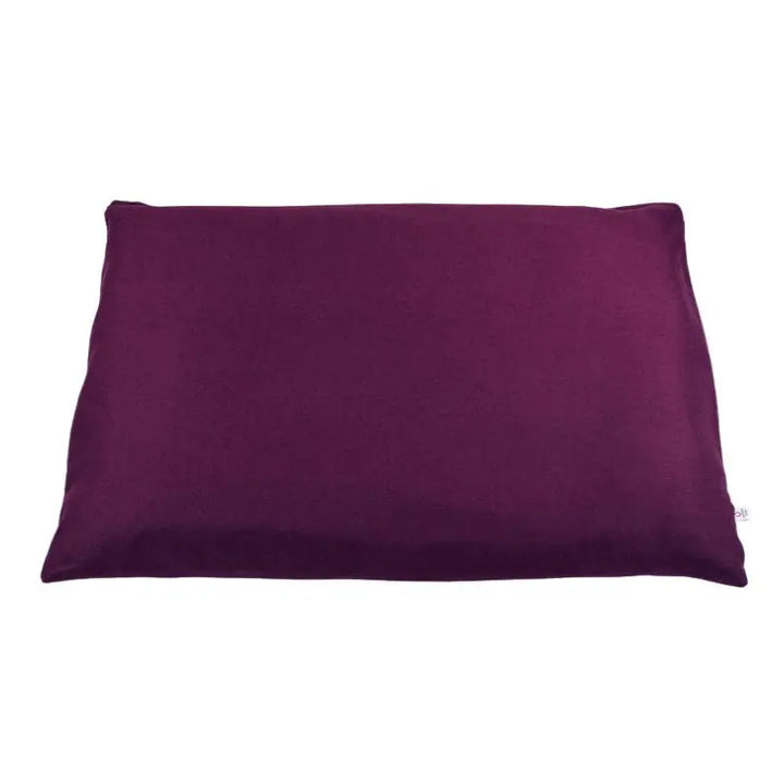 Zabuton na cor violeta para apoio e conforto na meditação