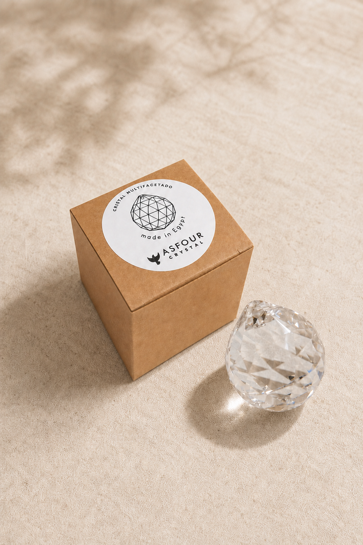 Bola de Cristal Multifacetado Asfour - 40 mm Asfour
