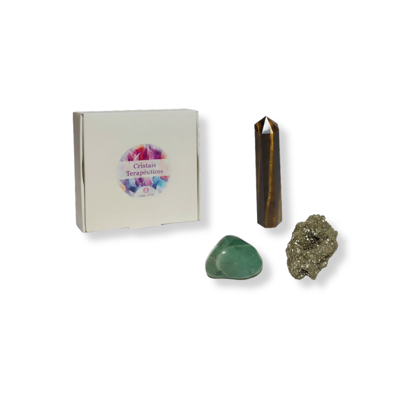Kit de cristais Prosperidade e Abundância