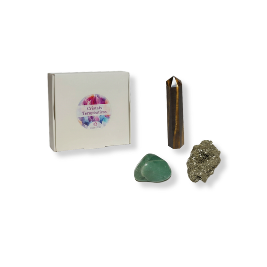 Kit de cristais Prosperidade e Abundância