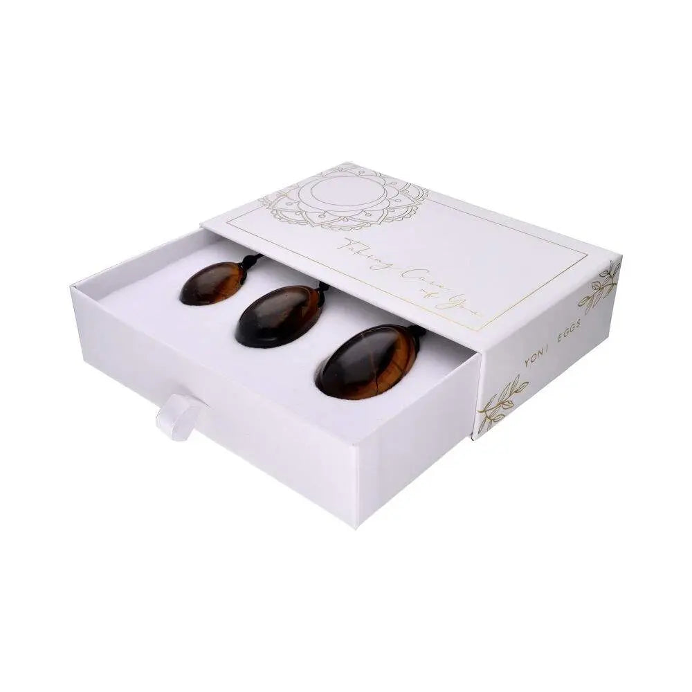 Conjunto de Yoni Eggs de Olho de tigre