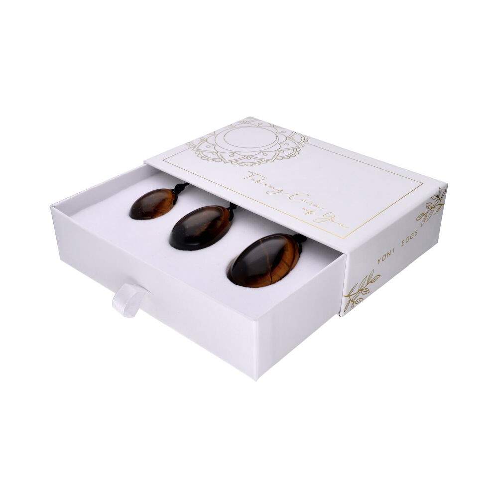 Conjunto de Yoni Eggs de Olho de tigre